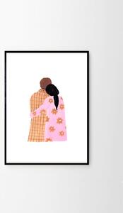 Autorský plakát Couple by Laura Page 30 x 40 cm