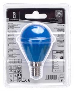 LED Žárovka G45 E14/4W/230V modrá - Aigostar