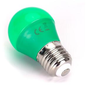 LED Žárovka G45 E27/4W/230V zelená - Aigostar