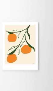 Autorský mini plakát Orange by Anna Mörner A5