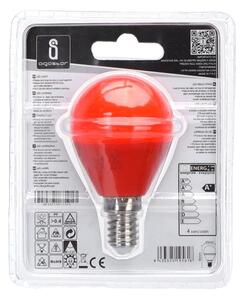 LED Žárovka G45 E14/4W/230V oranžová - Aigostar
