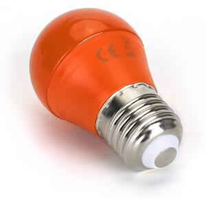 LED Žárovka G45 E27/4W/230V oranžová - Aigostar