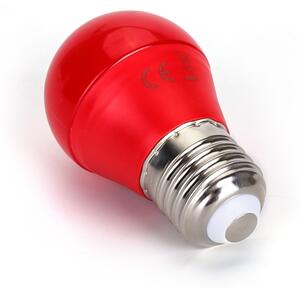 LED Žárovka G45 E27/4W/230V červená - Aigostar