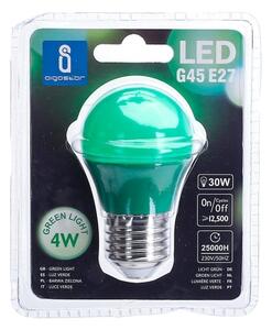 LED Žárovka G45 E27/4W/230V zelená - Aigostar