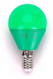 LED Žárovka G45 E14/4W/230V zelená - Aigostar