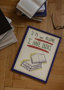 Autorský mini plakát I Have Books by Marta Leyva A5