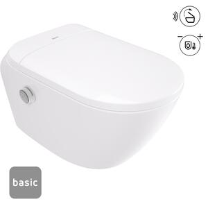 Deante Silia bidetové wc s ovládacím kolečkem závěsné Bez oplachového kruhu bílá CSSD6ZPW