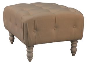 Solenzara Sametový Ottoman - ML-7710 Vyberte si ze sametů: EP-003, Povrchová úprava nohou: Rustic Brown Beech S555L
