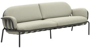 Kave Home Béžovo-šedá zahradní pohovka Joncols 224 cm