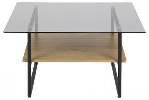 Design Scandinavia Konferenční stolek Okaya, 80 cm, dub