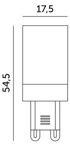 LED Žárovka G9/4W/230V 6000K