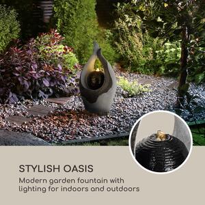 Blumfeldt Noblino, zahradní fontána, 7 W, LED-osvětlení, polyresin