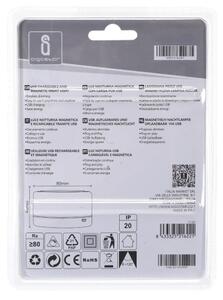 Aigostar - LED Stmívatelné přenosné noční svítidlo LED/1W/5V 6500K+ USB