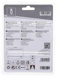 Aigostar - LED Přenosné noční svítidlo LED/1W/5V 3000K + USB