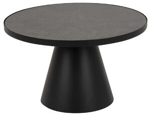 Design Scandinavia Konferenční stolek Soli, 66 cm, černá
