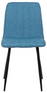 BHM Germany Jídelní židle Dijon, textil, modrá modrá