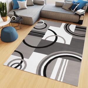 Makro Abra Kusový koberec moderní MAYA Z897F šedý Rozměr: 200x300 cm