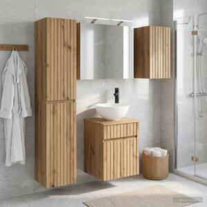 Sada koupelnových skříněk 5 ks Dub artisan Kompozitní dřevo 3407342