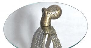Mosazný odkládací stolek Octopus