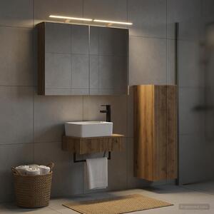 Sada koupelnových skříněk 4 ks Dub artisan Kompozitní dřevo 3407390