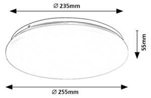 Rabalux 71104 - LED Stropní svítidlo VENDEL LED/12W/230V 4000K 25 cm