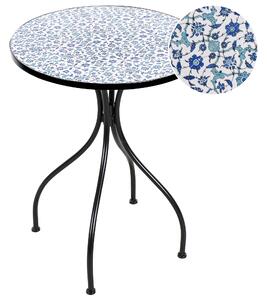 Bistro stolek CHAPECO 60 cm 60 cm Kov Černá