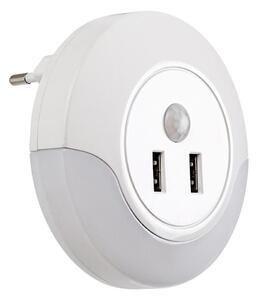 Rabalux 76012 - LED Noční světlo do zásuvky se senzorem DEMBO LED/13,9W/230V