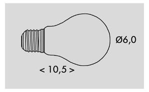 Ecolite LED4W-RETRO/A60/E27 - LED Žárovka RETRO A60 E27/4W/230V 3000K 840lm