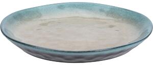 Kameninový dezertní talíř Dario, 20 cm, modrá