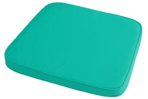 Venkovní podsedák na židli VIREON 44x45 cm, zelenomodrý