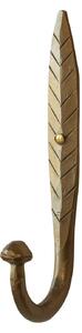Chic Antique Háček list mosaz antiq 15,5 cm