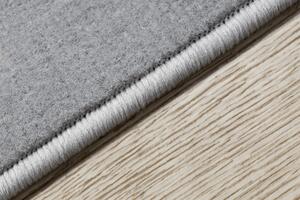 Makro Abra Kusový koberec RAINBOW11286/190 světle šedý Rozměr: 120x170 cm