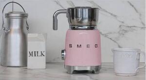Napěňovač mléka Smeg 50's style MFF01PKEU / 500 W / 0,6 l / lesklá růžová
