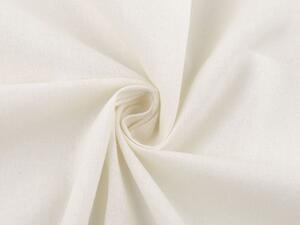 Bavlněná látka jednobarevná hrubší šíře 150 cm - 1 (1) Off White