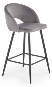 Halmar barová židle H-96 + barevné provedení: šedá