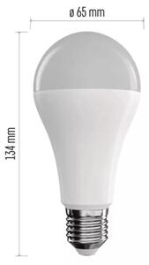 LED RGB Stmívatelná žárovka GoSmart A65 E27/14W/230V 2700-6500K Tuya