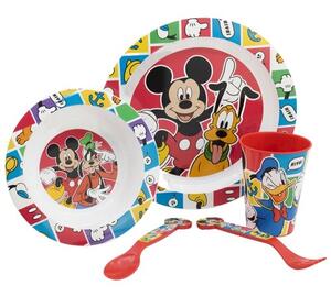 Stor 5dílná sada plastového nádobí Mickey