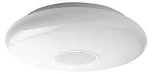 MEGAMAN LED stropní svítidlo Matter Muse, bílé, RGBW, IP54, chytré, stmívatelný, Bílá / opál, Obývací pokoj / jídelna, Plast, Moderní