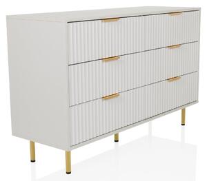 Hjh LIVING Příborník HJELLE Komoda Skříňka s úchytem 75,0 x 120,0 x 40,0 cm