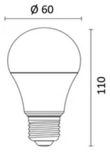 LED RGBW Stmívatelná žárovka E27/8,5W/230V 3000-6500K Wi-Fi - Reality