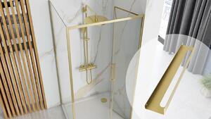 Rea, koupelnová police 60cm SF02, zlatá matná, REA-06011