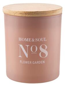 HOME & SOUL Vonná svíčka se sójovým voskem No. 8 Flower Garden