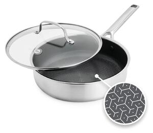 Hluboká pánev 24 cm GreenPan APEX s poklicí, nepřilnavá, nerezová CC010198-001