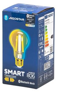 LED Žárovka FILAMENT A60 E27/6W/230V 2700-6500K - Aigostar