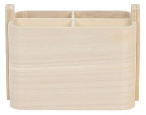 Cote Table Dřevěný box se 4 přihrádkami 19x12x14cm