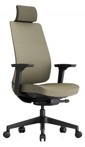 Kancelářská ergonomická židle OFFICE More K50 — černá, více barev Červená