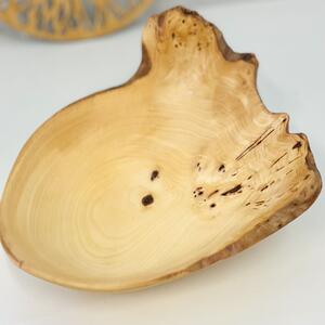 RV Wood Dřevěná miska z jilmu průměr 23 cm