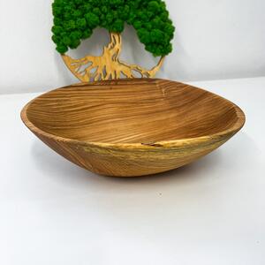 RV Wood Dřevěná miska z dubu průměr 27 cm