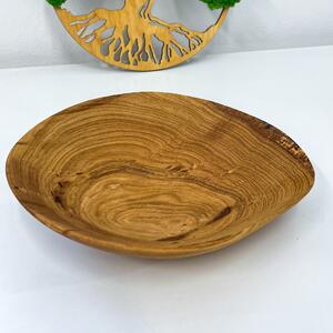 RV Wood Dřevěná miska z dubu průměr 20 cm
