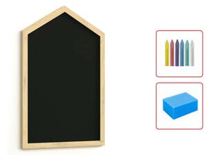 Allboards, černá mágnetická tabule - DOMEČEK výhodný set s příslušenstvím,HM96D_SET